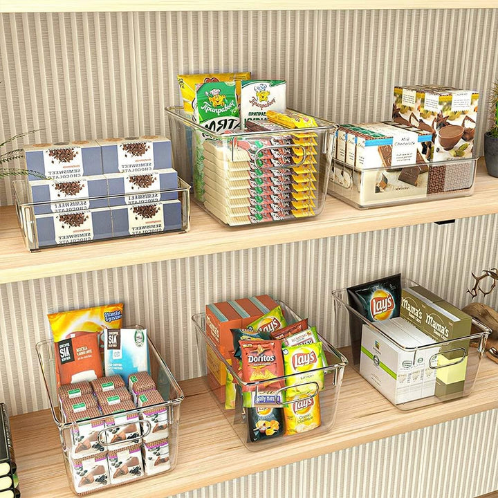 HUOLE Multifunktionale Spülschrank Organizer, 6 Pack Küchenschrank Organizer, Unterschrank Organizer