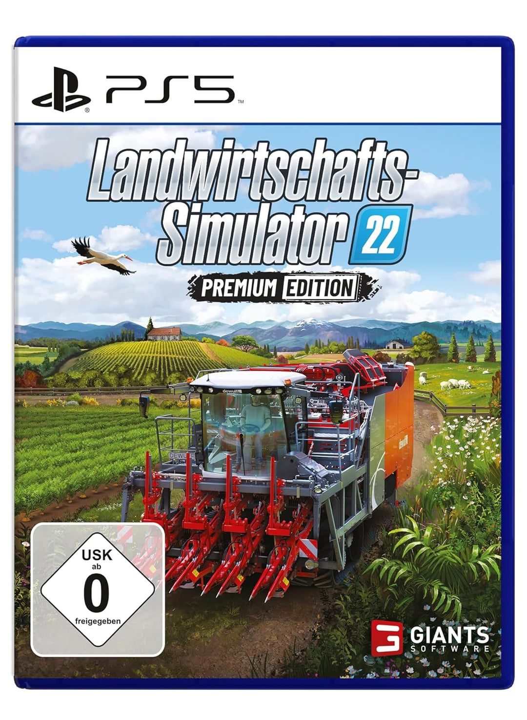 Landwirtschafts-Simulator 22,PS5-Blu-Ray-Disc (Premium Edition): Für PlayStation 5 Playstation 5 Pre