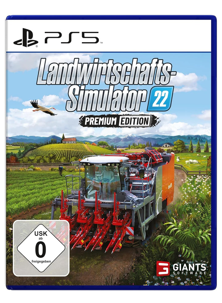Landwirtschafts-Simulator 22,PS5-Blu-Ray-Disc (Premium Edition): Für PlayStation 5 Playstation 5 Pre