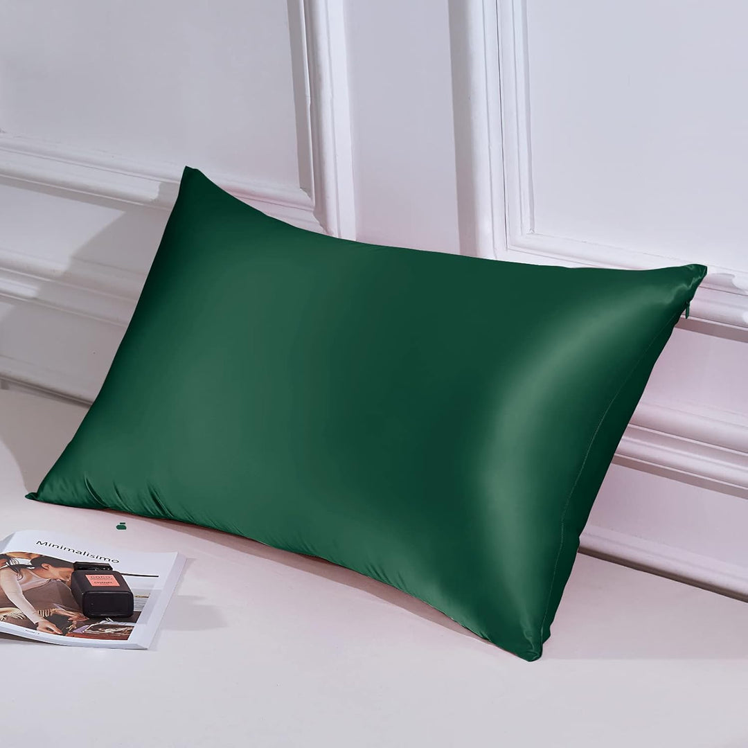 THXSILK 22 Momme Seide Kissenbezug - 100% Seide Kopfkissenbezug Sofakissenbezug - Anti milben Reissv
