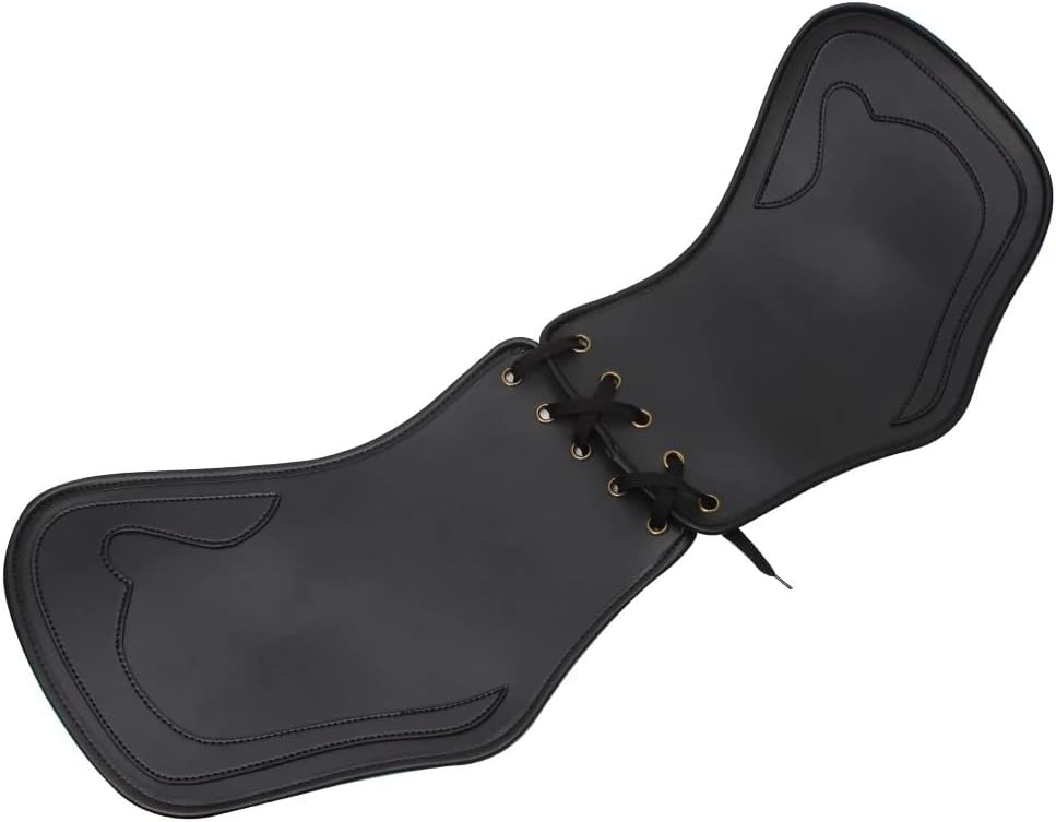 Motorradsattel Leder Hitzeschild, Deflektor Schutz Lünette Motor Heizung Isolierung Lederpad