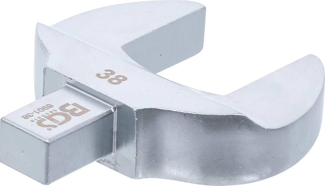 BGS 6901-38 | Einsteck-Maulschlüssel | 38 mm | Aufnahme 14 x 18 mm, 38 mm