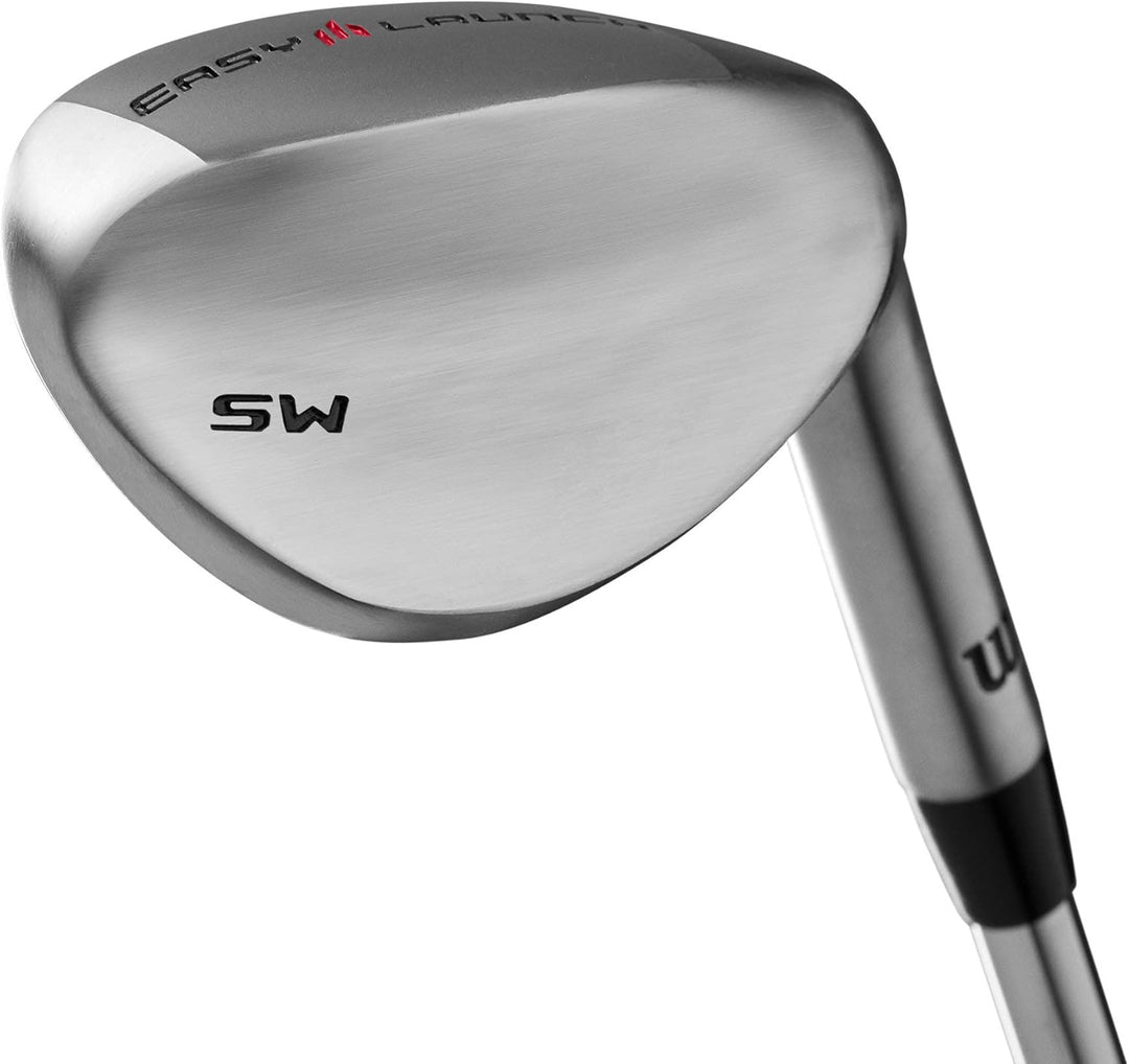 Wilson Golf 2019 Pro Staff SGI Herren komplettes Standard-Stahlpaket Golf-Set RH schwarz / rot, schw