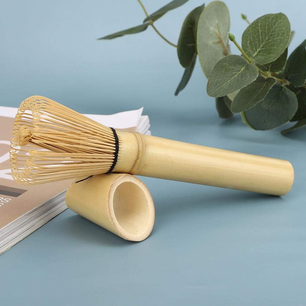 Natürlicher Matcha Schneebesen Set Chasen Matcha Grüntee Schneebesen Langgriff Puderpinsel Werkzeug