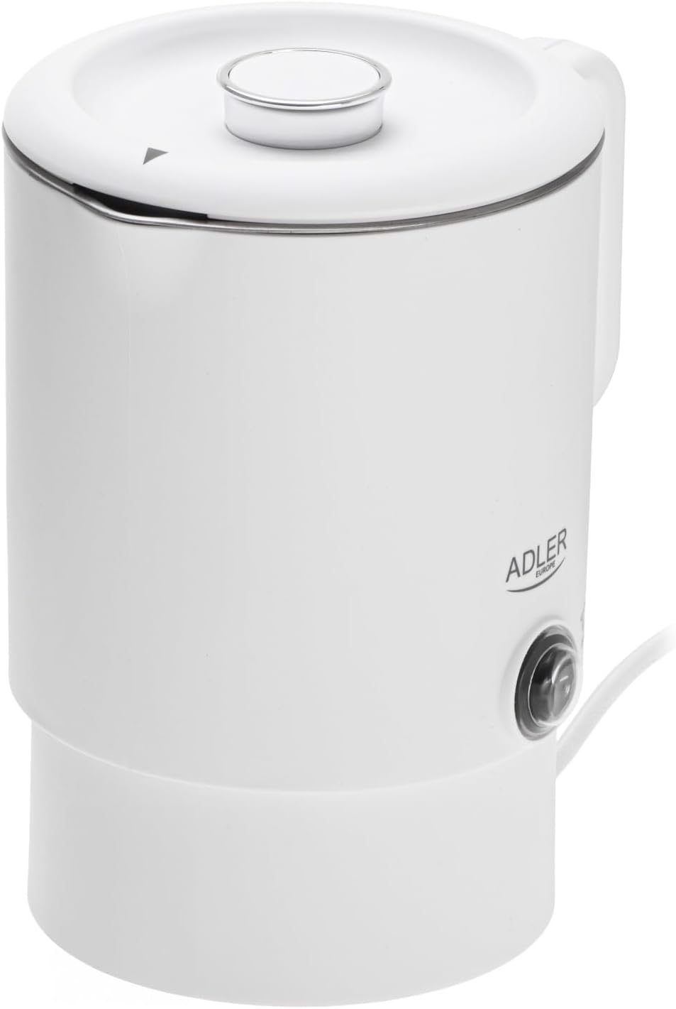 Adler AD 1388w Reise-Wasserkocher 0,8L 1 Liter Weiss, 1 Liter Weiss