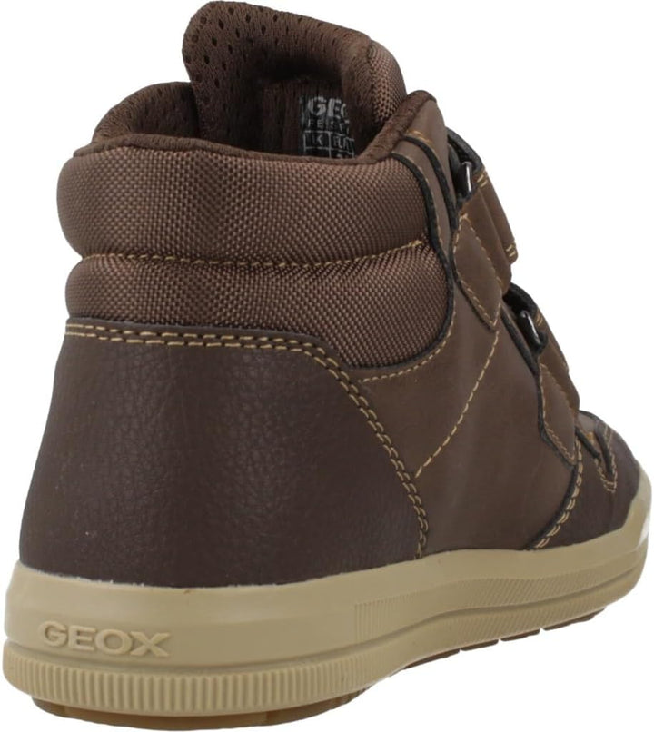 Geox Jungen J Arzach Boy B Sneaker 26 EU Braun, 26 EU Braun
