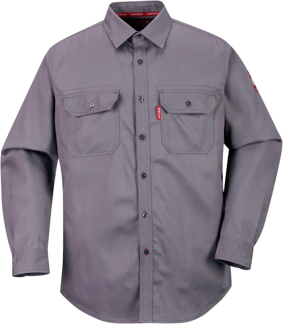 Portwest Bizflame 88/12 Hemd, Grösse: XXXL, Farbe: Grau, FR89GRRXXXL Grau 3XL, Grau 3XL