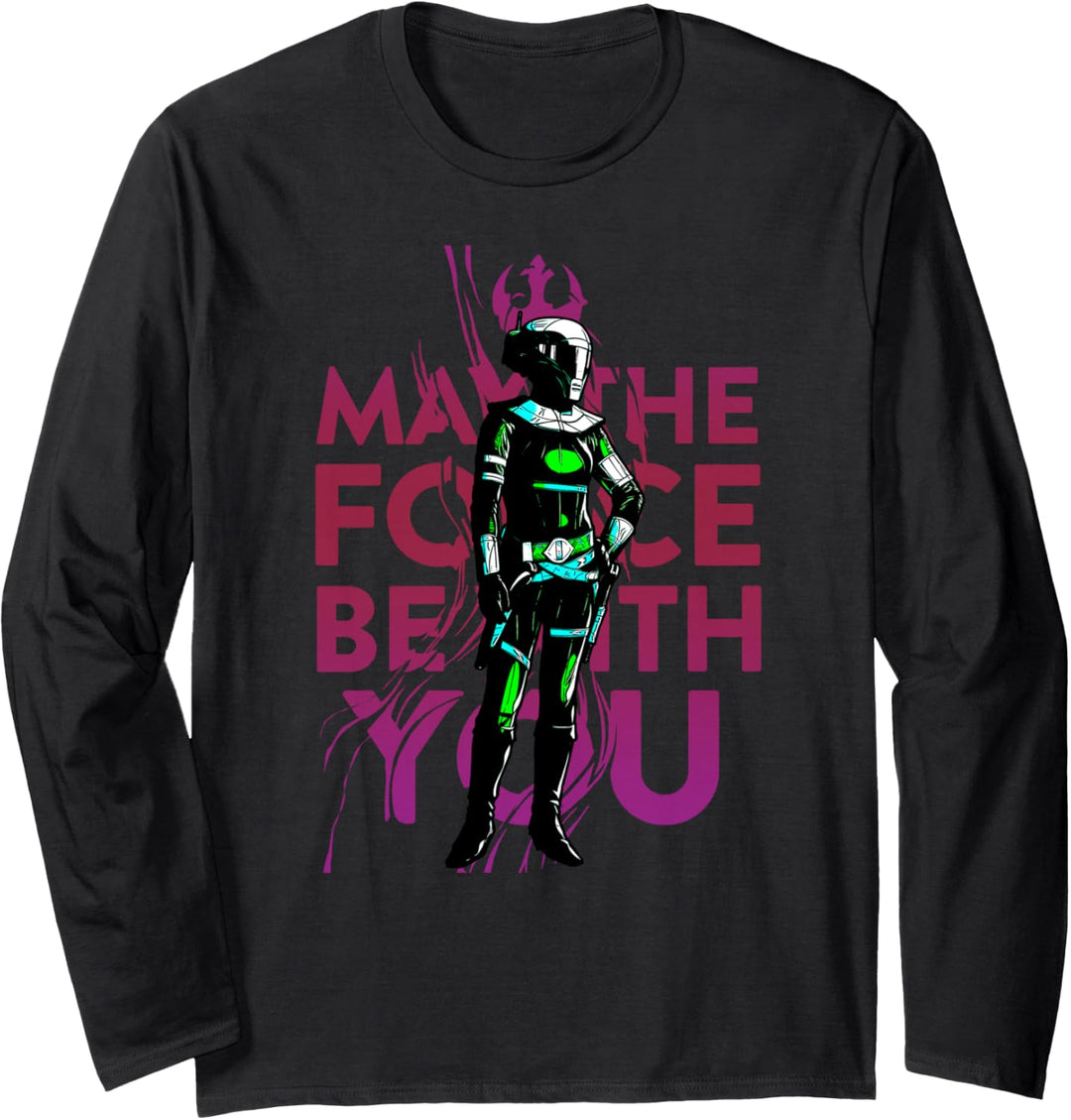 Star Wars The Rise of Skywalker Zorii Pink Force Langarmshirt