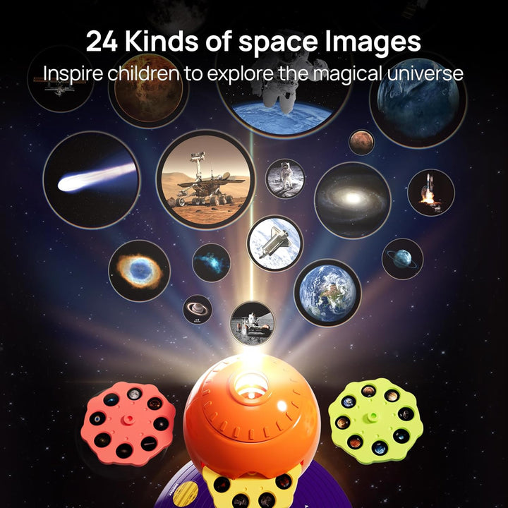 Science Can Sonnensystem Modell Planetensystem für Kinder Planeten Projektor Deutsch mit 8 Planeten