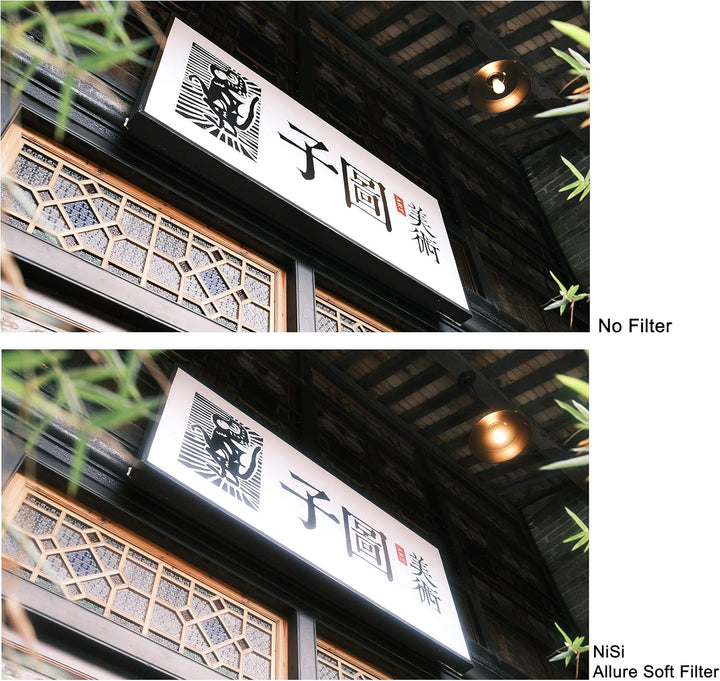 NiSi 49mm Allure Soft Filter für Fuji X70 / X100 / X100S / X100F / X100T / X100V - Silber Silber All