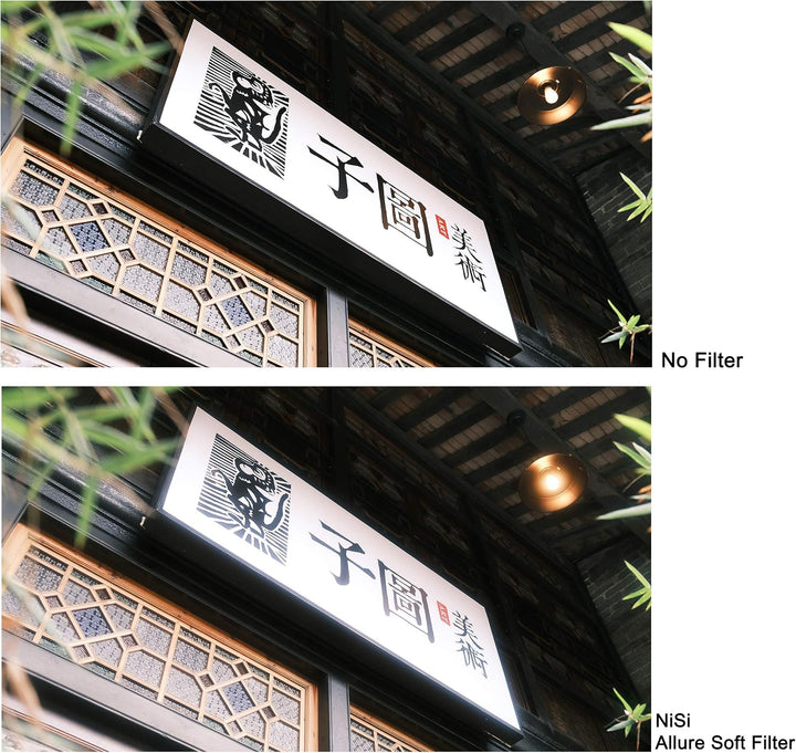 NiSi 49mm Allure Soft Filter für Fuji X70 / X100 / X100S / X100F / X100T / X100V - Silber Silber All