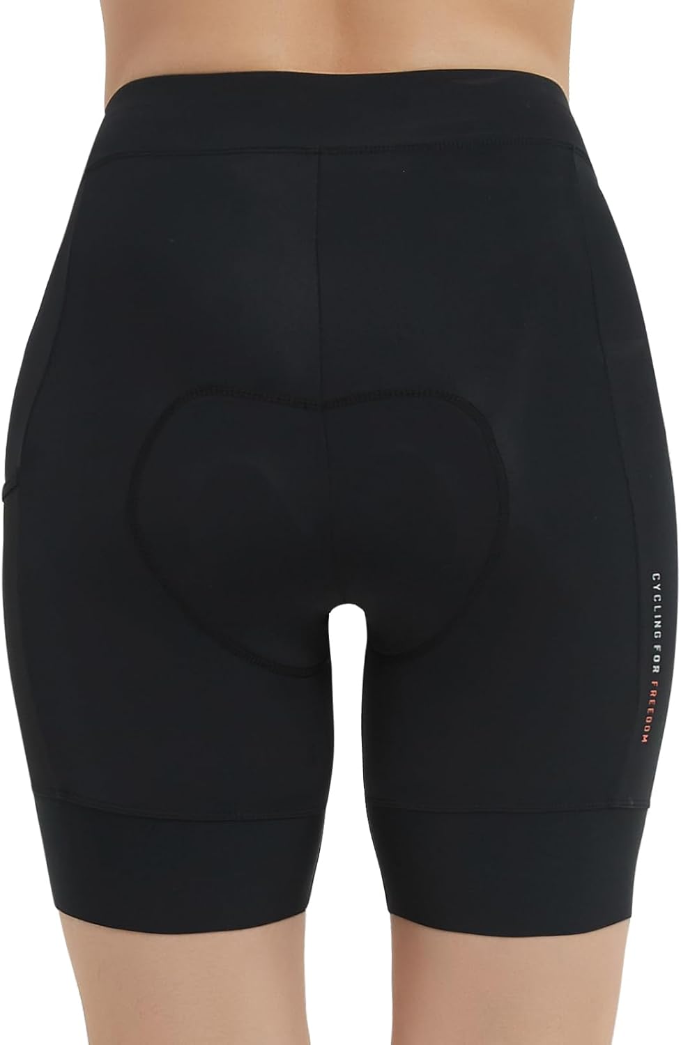 Santic Fahrradhose Damen Gepolstert Kurz Radlerhose Gepolstert Schnelltrockende mit Sitzpolster 3D b