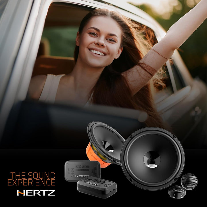 Hertz 16,5cm / 165mm 2-Wege Auto Lautsprecher Komponenten System/Boxen DSK 165.3-80 Watt RMS / 160 W