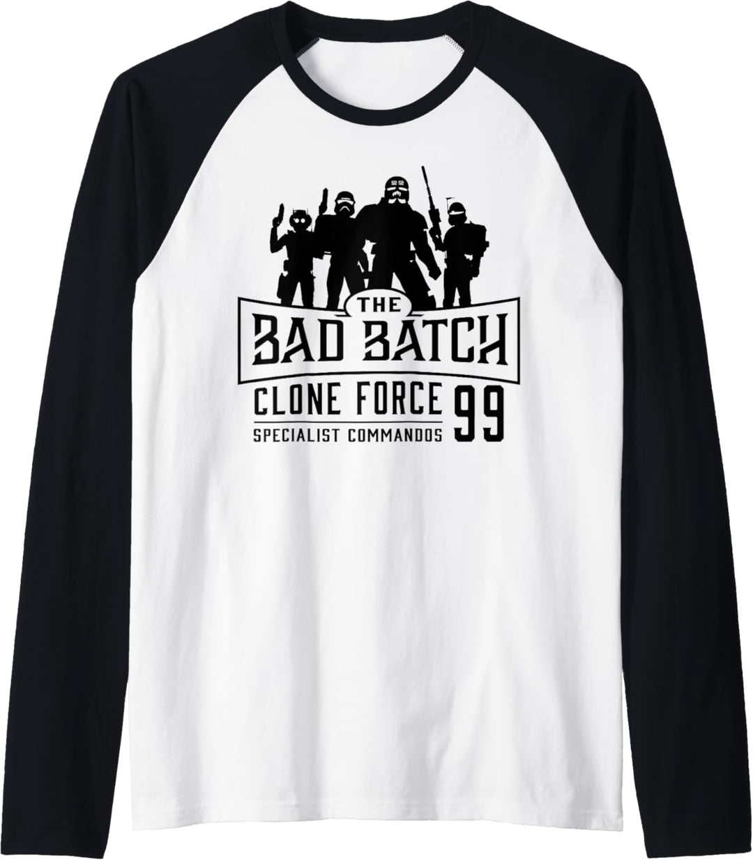 Star Wars Bad Batch Emblem Raglan