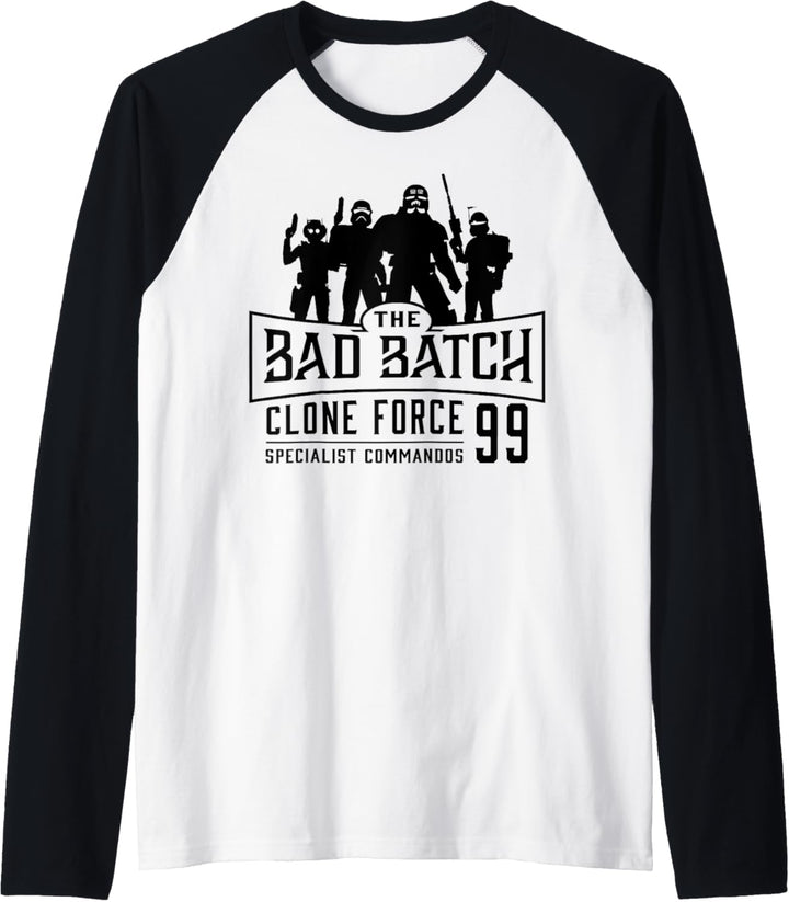 Star Wars Bad Batch Emblem Raglan
