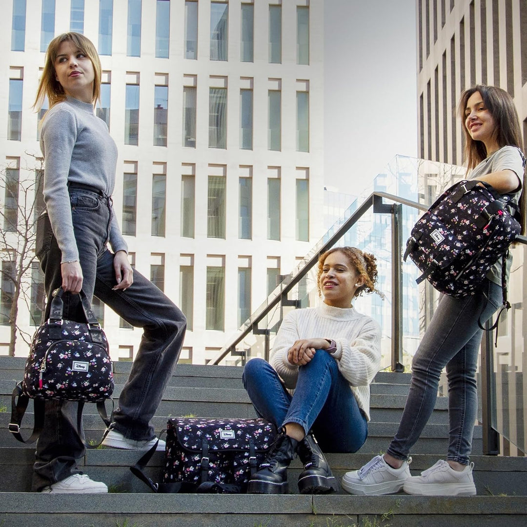 Disney Mickey Mouse Nature Rucksack, Schwarz , Einheitsgrösse, Pfirsich Rucksack 36cm Peach Rucksack