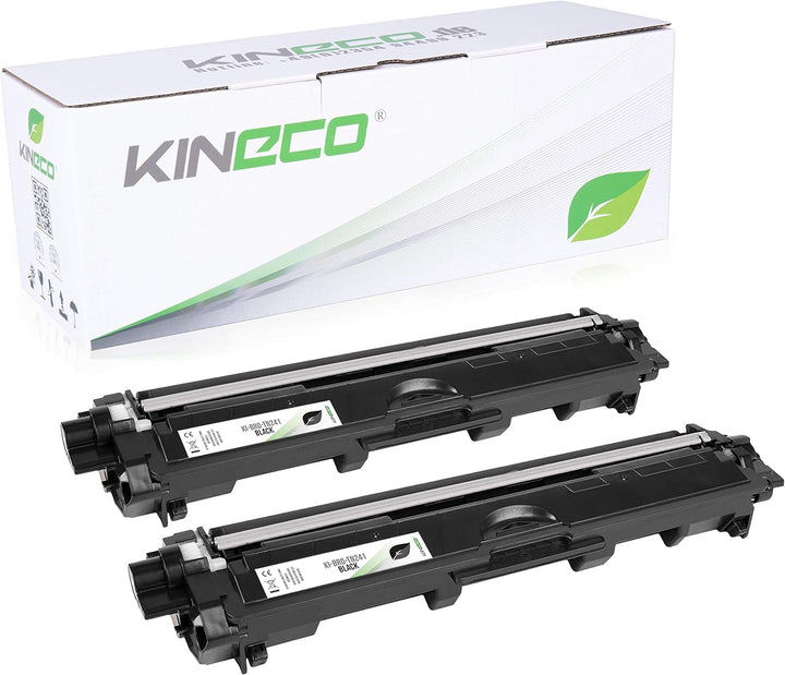 Kineco 2X Toner ersetzt TN241BK TN245 Doppelpack 2X Schwarz für Brother HL-3142CW MFC-9332CDW