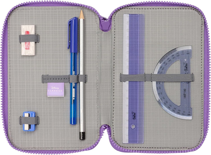 Stitch Sweet Schulmäppchen mit 36 Utensilien, Federmäppchen für Kinder, ideal für Kinder von 5 bis 1