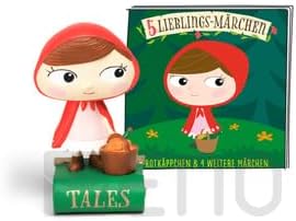 tonies Hörfiguren für Toniebox, Lieblings-Märchen – Rotkäppchen, 4 Märchen für Kinder ab 3 Jahren, S