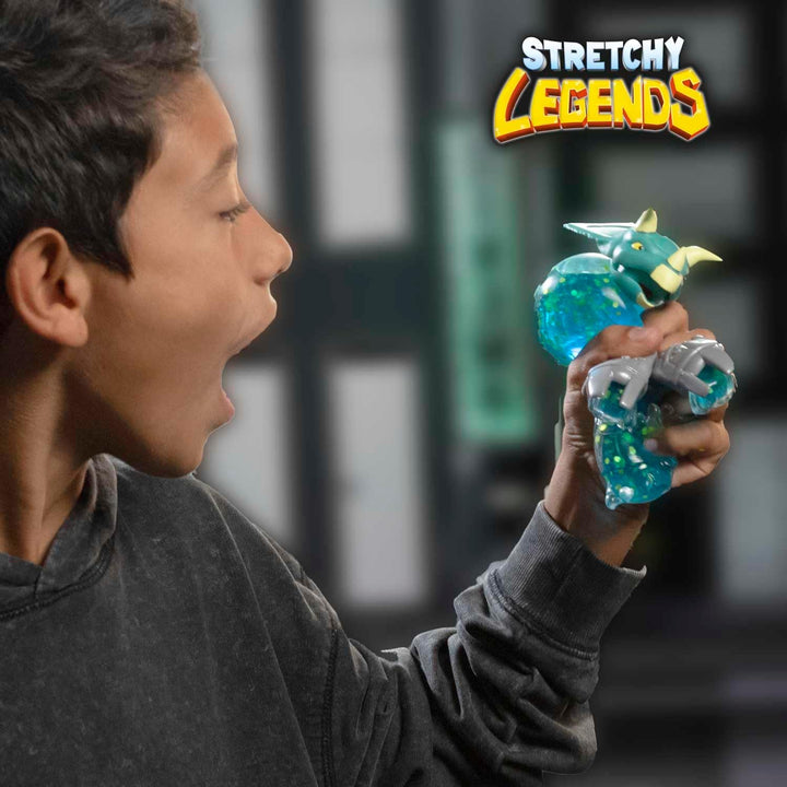 Stretchy Legends Battlehorn - Elastische Actionfiguren für Kinder, Dehnbare Superhelden Figuren zu S