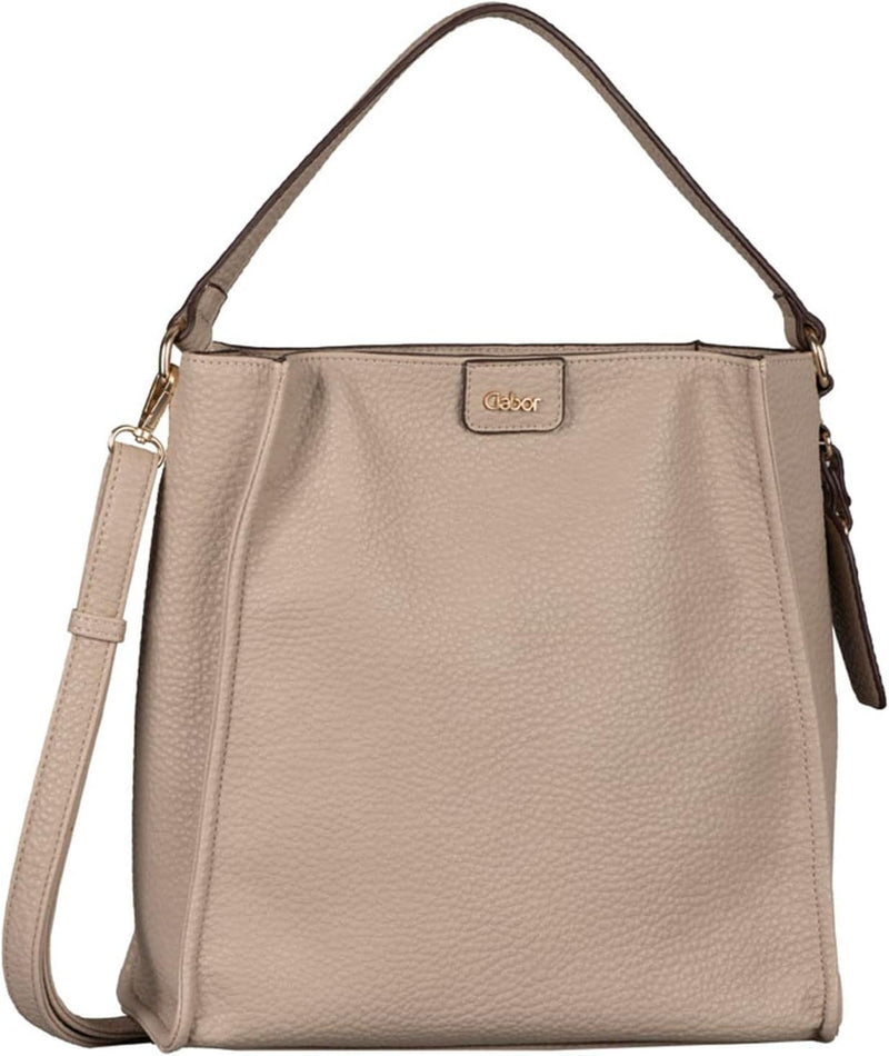 Gabor Damen Laurine Schultertasche 29,5 x 12 x 30 (LxBxH) Taupe, 29,5 x 12 x 30 (LxBxH) Taupe