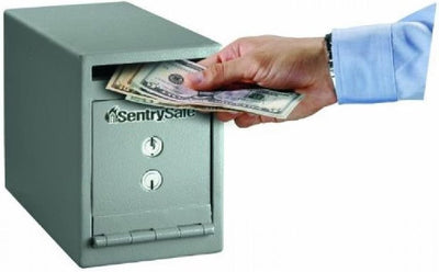 SentrySafe UC-025K Sicherheitstresor mit Einwurf und Doppelschloss 0.23 cu ft (small) Lagertresor, 0