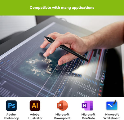 Wacom K100995 Cintiq Pro 24 Touch Tablet (24 Zoll Grafik-Touch-Display mit 4K Auflösung & integriert