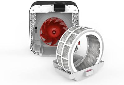 BONECO 3in1 Hybrid Luftbefeuchter & Luftreiniger H700 I 10L Wassertank I für Räume bis 150 m² I 6 Le