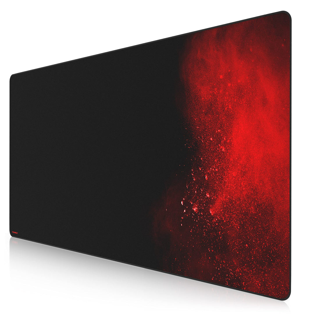 CSL - Übergrösse Mauspad Gaming Titanwolf 1200x600mm - XXXL Mousepad gross mit Motiv - Tischunterlag