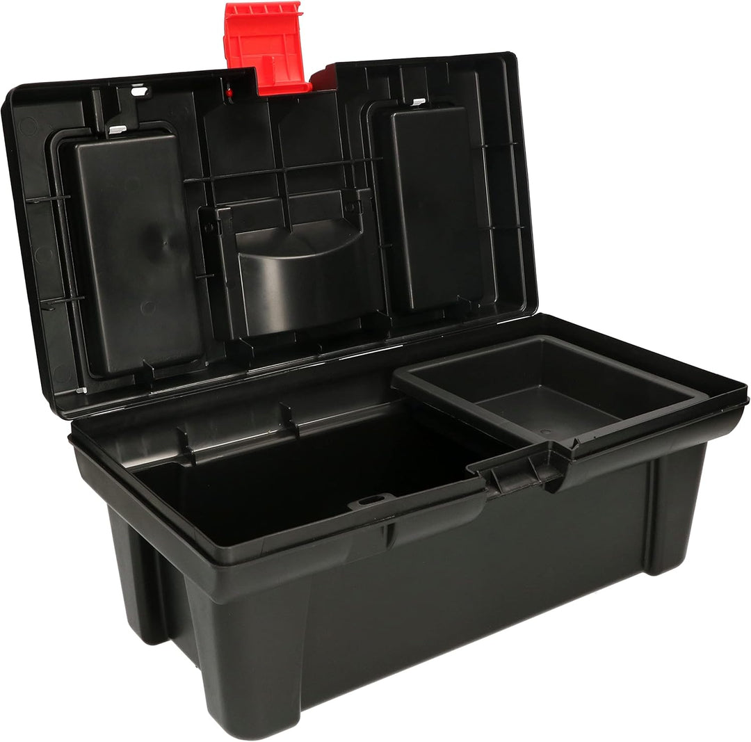 KOTARBAU® Werkzeugkoffer Koffer 16" Werkzeugkasten Organizer Schrauben mit 2 Zusatzfächern, Koffer 1