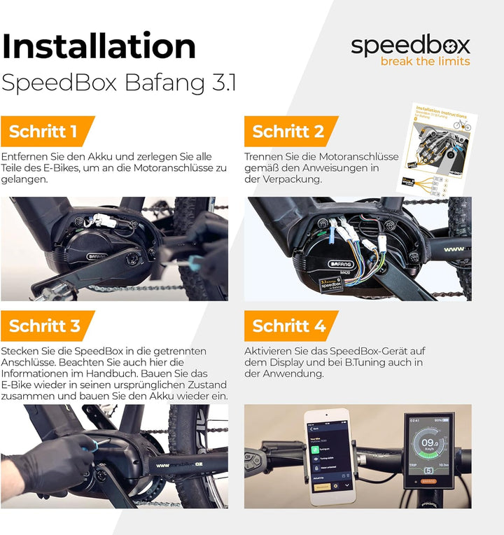 SpeedBox 3.1 for Bafang (4 pin Connector)