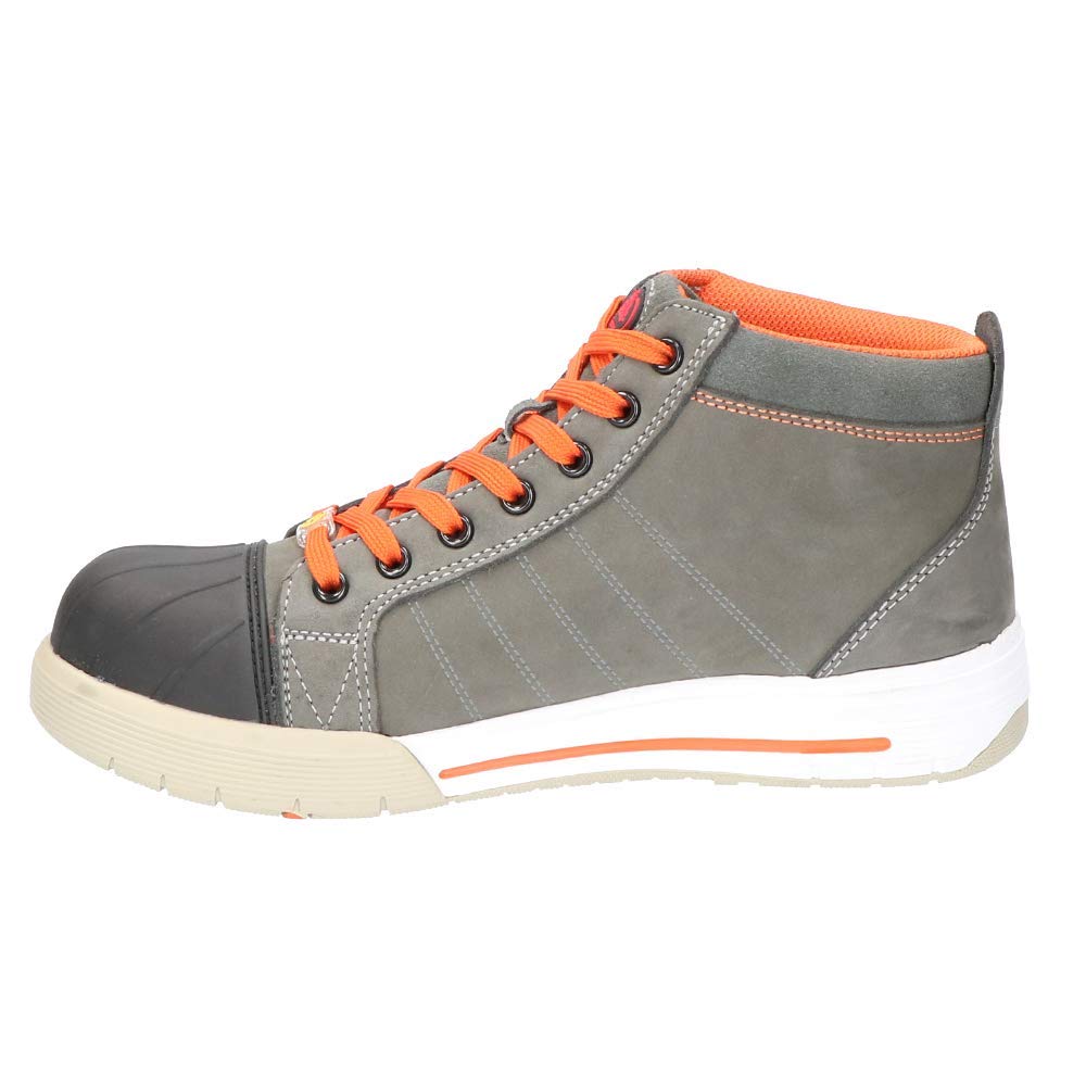 Bata - Bickz 731 ESD - High Cut S3 - Sicherheitsschuhe - Gummisohle - Verbundspitze, 43, grau, 1 43