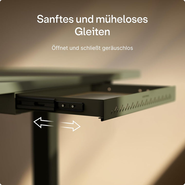 Desktronic Schreibtisch-Organizer, Untertisch-Aufbewahrungsbox, Schreibtisch für Büro Schule Homeoff