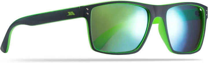 Trespass Zest mit Uv-Schutz und Stofftasche Sonnenbrille Einheitsgrösse Blue/Lime, Einheitsgrösse Bl