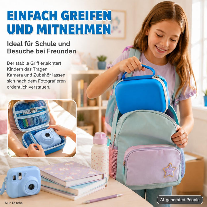 Kinderkamera Tasche für Uleway/für GlobalCrown/für Gofunly für GREPRO/für Ushining Mini Digital Kame