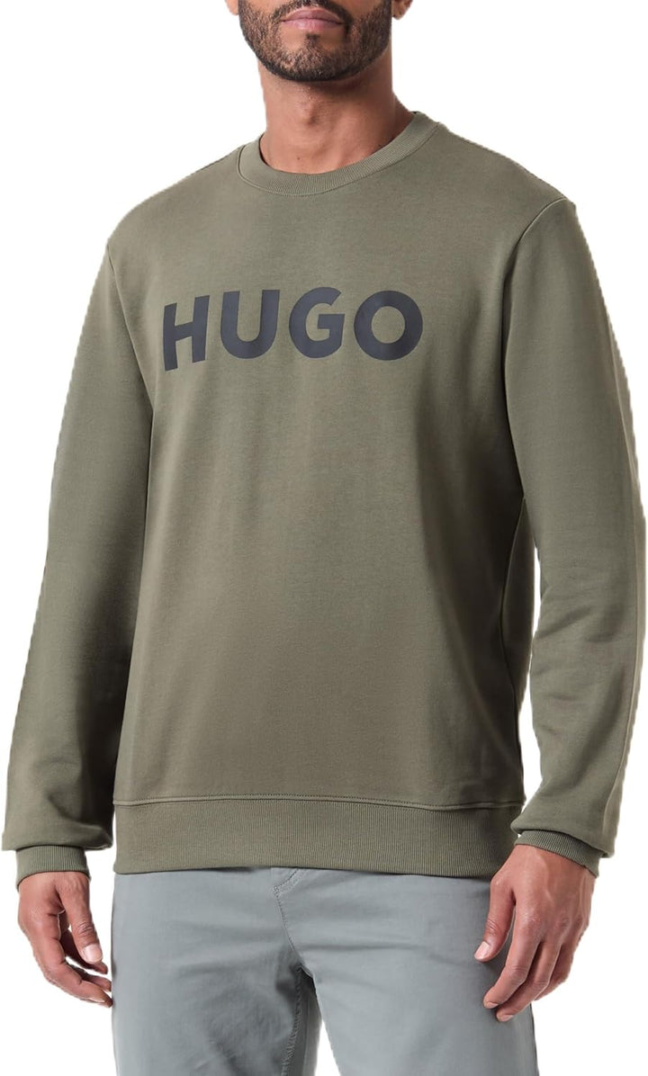 HUGO Herren Dem Sweatshirt M Dark Beige257, M Dark Beige257