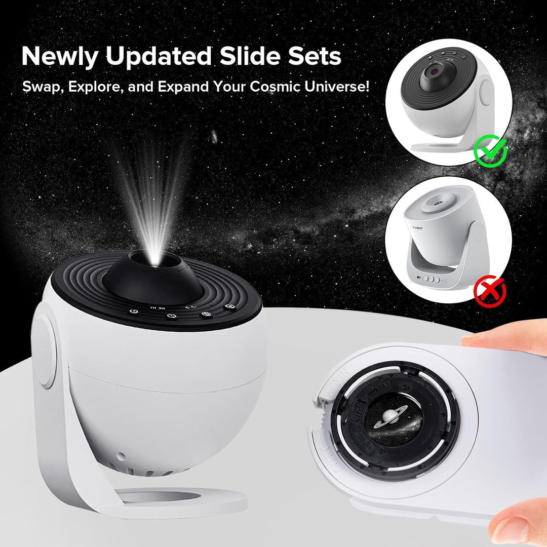 YUNRAY Galaxy Projector Disc – Ultra HD Projektionsscheiben, kompatibel mit YUNRAY Galaxy Projector