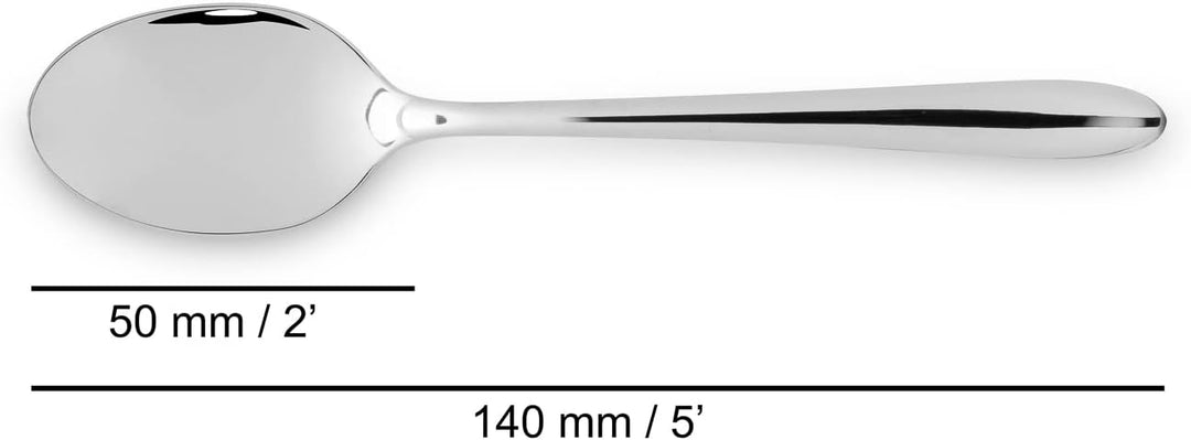 Arcos 562400 Serie Berlin - Geschenkbox Besteck-Set 24 Stück (6 Messer + 12 Löffel + 6 Gabel) - Mono