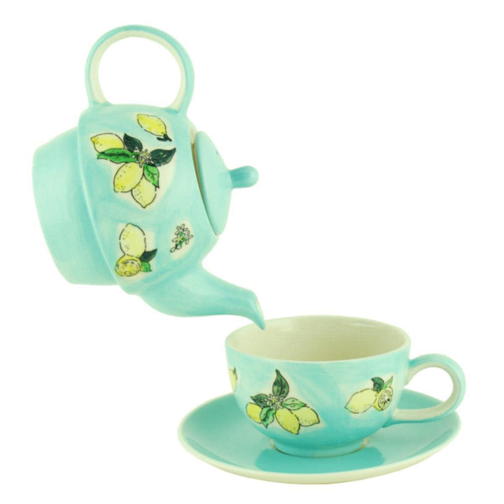 Mila Keramik Tee-Set Tea for One Tutto Limone | MI-992511