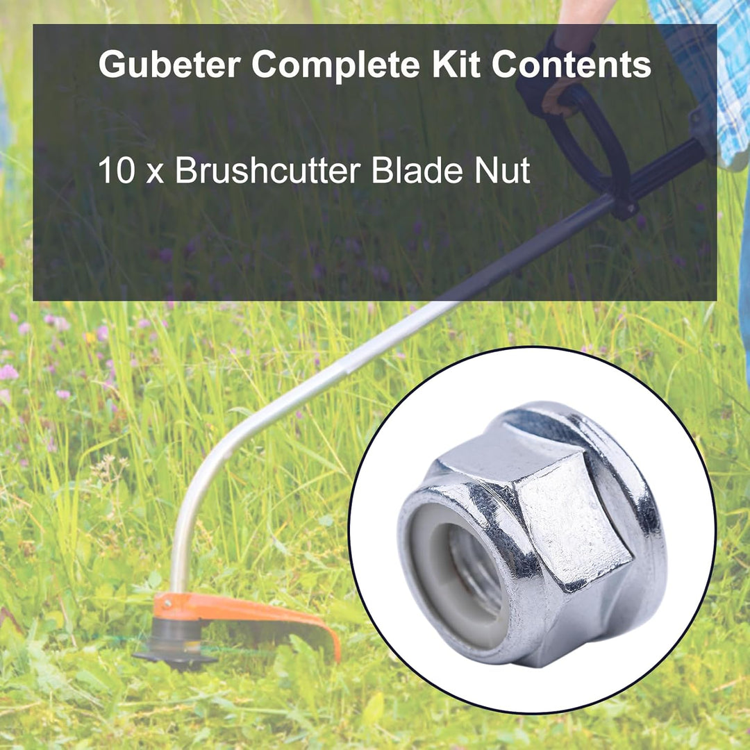 M12 x 1,5 mm Strimmer Blade Bar Nut Kit, für Stihl Fs160, Fs180, Fs220, Fs240, Fs300, Fs310, Fs350,