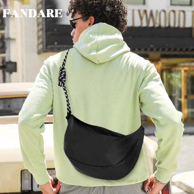 FANDARE Ultraleicht Umhängetasche Damen Herren Schultertasche Messenger Bag Grosse Kapazität Crossbo