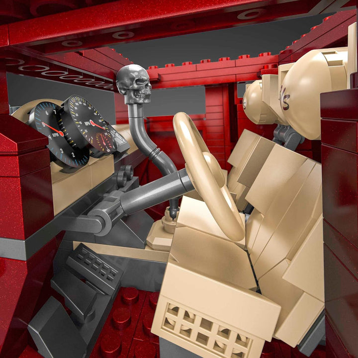 MEGA Construx HBD50 - Hot Wheels Bone Shaker Bauset, Bauset mit 904 Bausteinen, Spielzeug ab 10 Jahr