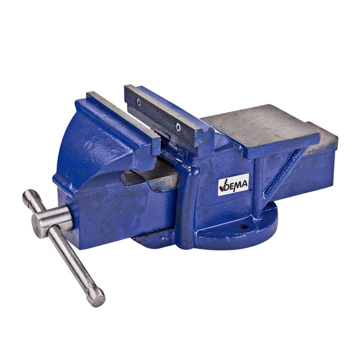 Guss Schraubstock Werkbank Werkbankschraubstock 150 mm mit Amboss und Rohrspannbacken