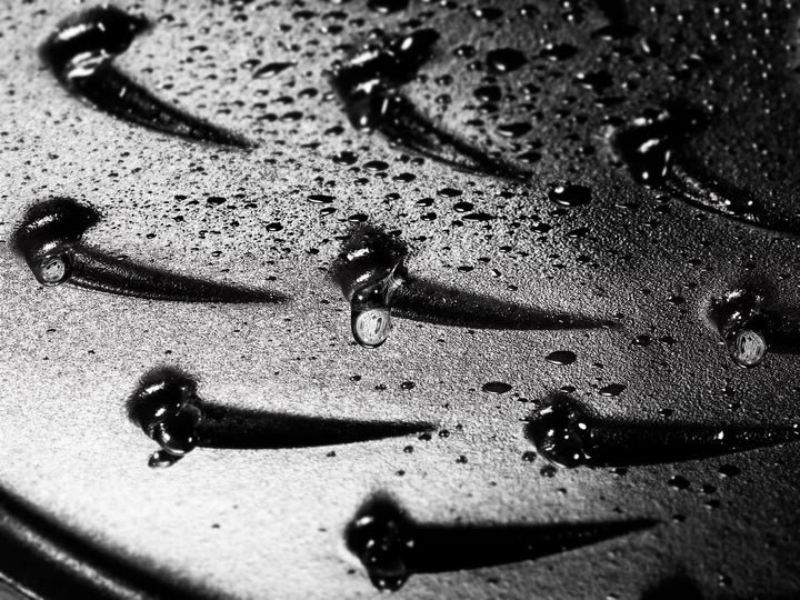 STAUB Gusseisen Bräter, Chistera Tropfenstruktur im Deckel, Rund 28 cm, 3,7 L, Dunkelblau Dunkelblau