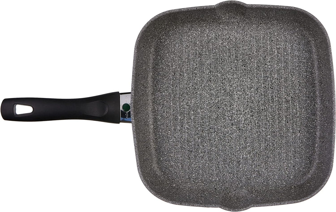 Ballarini Cortina Granitium Grillpfanne, Grau, Durchmesser 28 cm