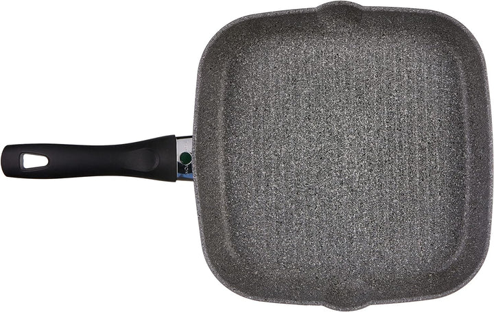 Ballarini Cortina Granitium Grillpfanne, Grau, Durchmesser 28 cm