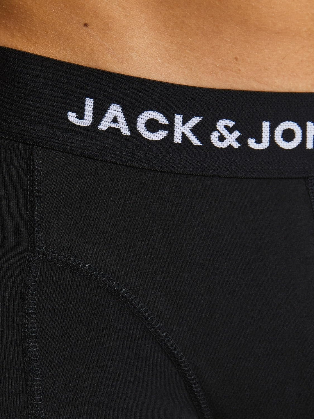 Jack & Jones Herren Jacsolid Blue Trunks 10 Pack Boxershorts L 10er Pack (Black), L 10er Pack (Black
