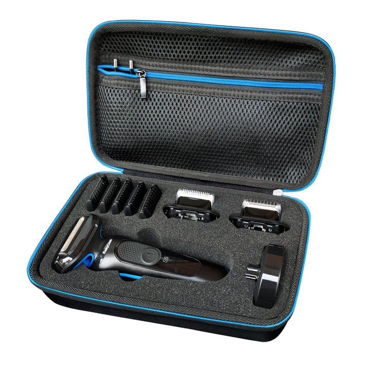 Hart Etuis Kompatibel mit Braun Series 5 Elektrorasierer 51-M4500cs,51-B1820s,51-B1000s mit EasyClic