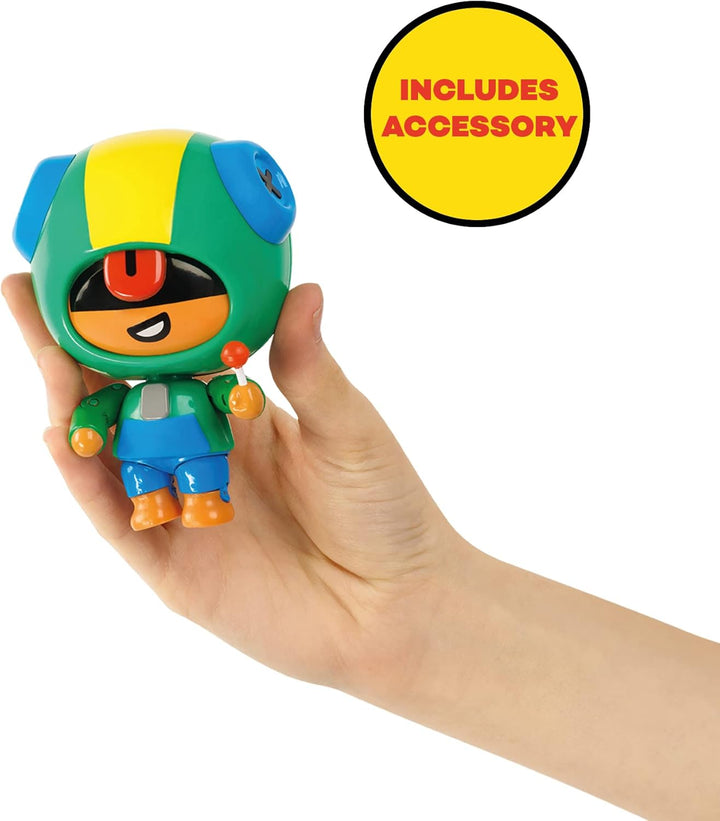 Brawl Stars Leon Actionfigur | 11,4 cm grosse Sammlerstücke Spielzeugfigur | P.M.I. Ofically License
