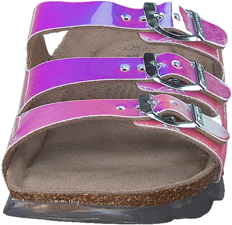 Superfit Mädchen Fussbettpantoffel Hausschuh 25 EU Irisierend 1010, 25 EU Irisierend 1010